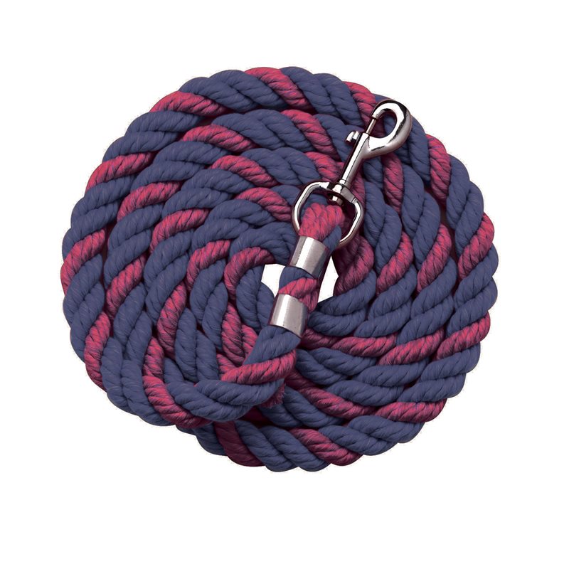 スタジオニコルソン　ROJO WASHED COTTON POLY LEAD Leather, Cotton, and Nylon Lead Ropes for Horses - Perri's Leather